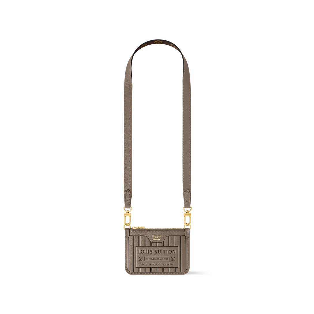 Neverfull Bandoulière Inside Out BB Tote Bag - Dark Fango / Monogram product image 6, provided for visual reference and