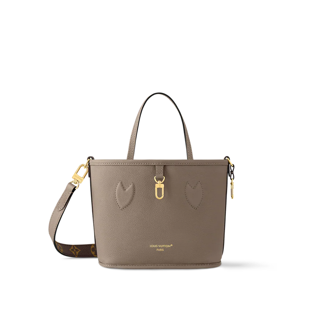 Neverfull Bandoulière Inside Out BB Tote Bag - Dark Fango / Monogram product image 5, provided for visual reference and