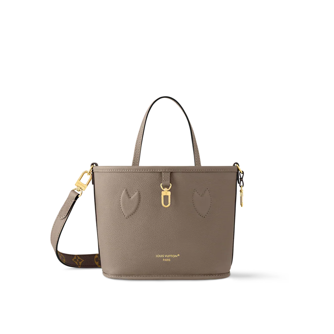 Neverfull Bandoulière Inside Out BB Tote Bag - Dark Fango / Monogram product image 5, provided for visual reference and