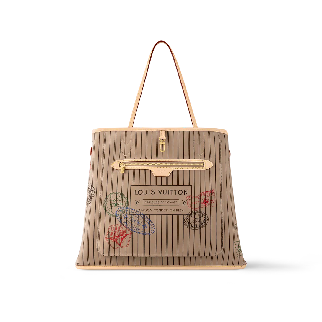 Louis Vuitton Neverfull Bandoulière Inside Out GM Handbag product image 2, provided for visual reference and product detail