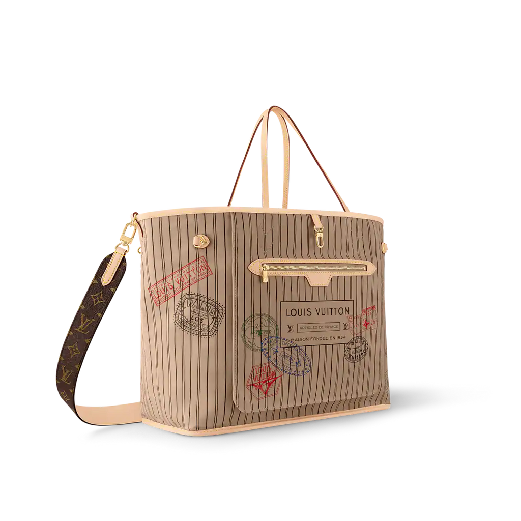 Louis Vuitton Neverfull Bandoulière Inside Out GM Handbag product image 1, provided for visual reference and product detail