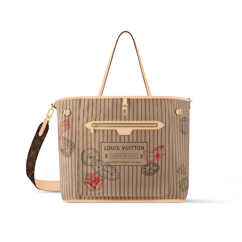 Louis Vuitton Neverfull Bandoulière Inside Out GM Handbag product image 3, provided for visual reference and product detail