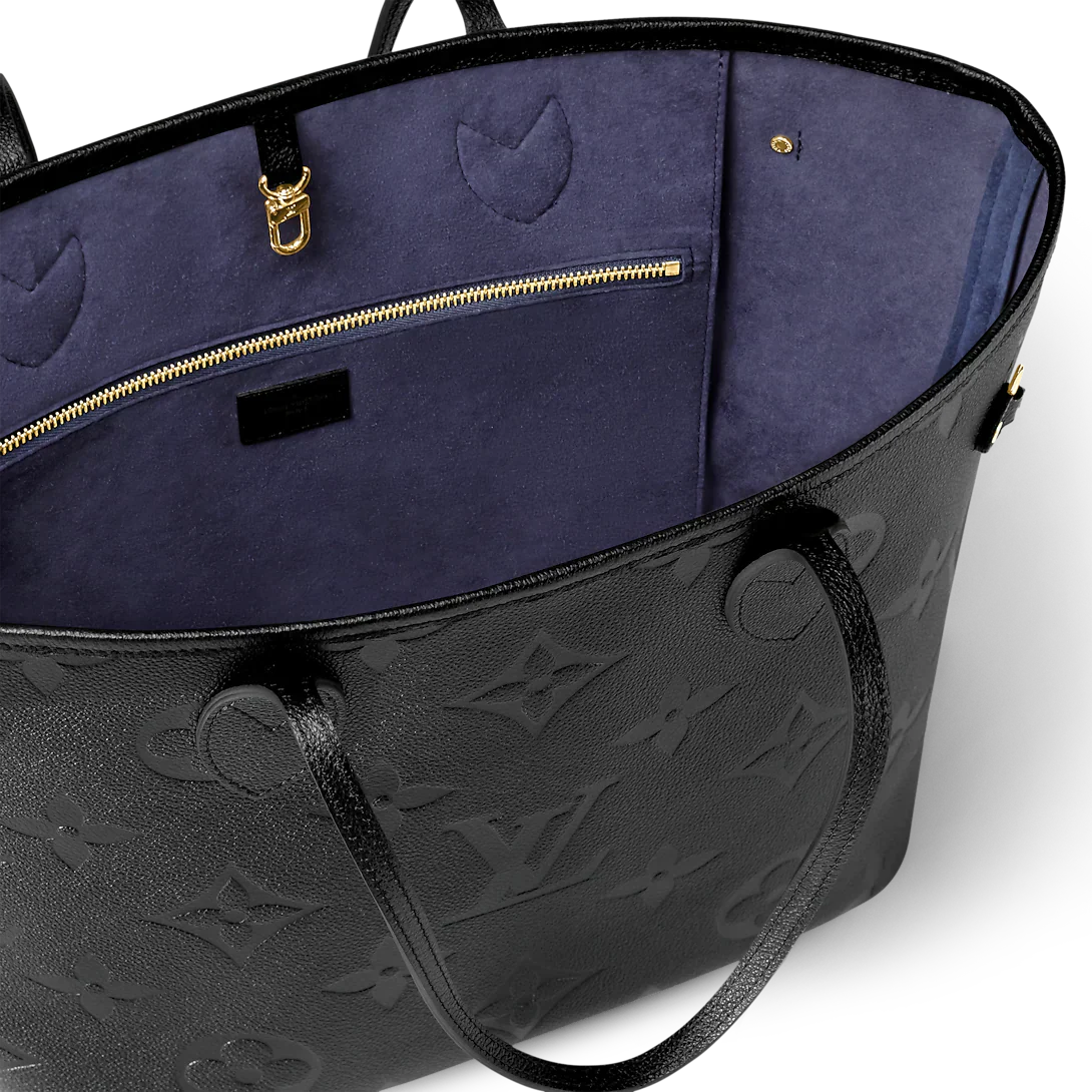 Louis Vuitton Neverfull MM Monogram Empriente Black Tote Bag product image 4, provided for visual reference and product