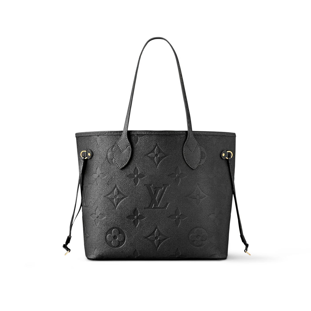 Louis Vuitton Neverfull MM Monogram Empriente Black Tote Bag product image 1, provided for visual reference and product