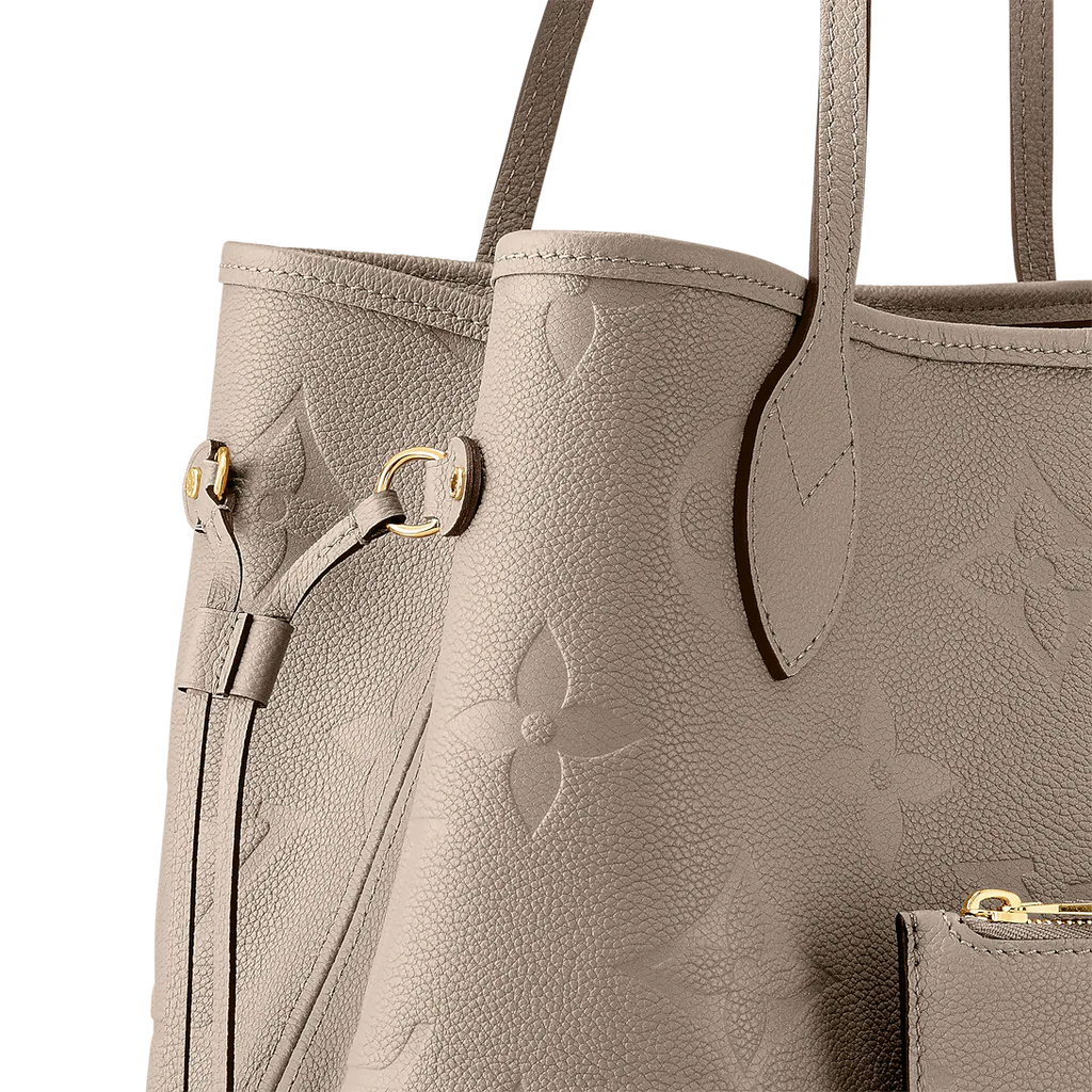 Louis Vuitton Neverfull MM Tourterelle Gray Tote Bag product image 6, provided for visual reference and product detail review