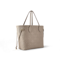 Louis Vuitton Neverfull MM Tourterelle Gray Tote Bag product image 1, provided for visual reference and product detail review