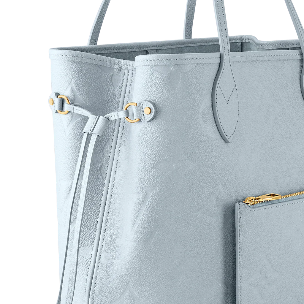 Louis Vuitton Neverfull MM Blue Hour Tote Bag product image 5, provided for visual reference and product detail review
