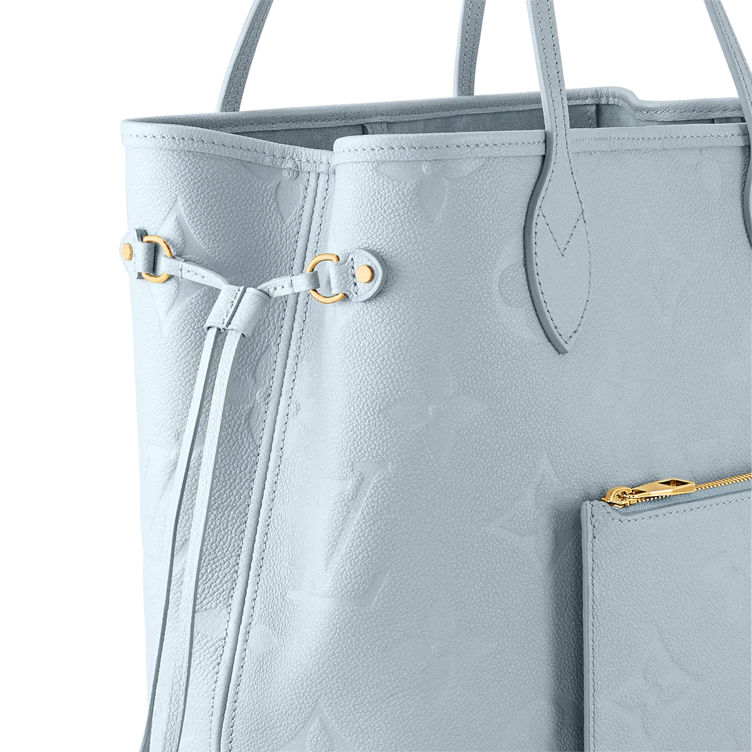 Louis Vuitton Neverfull MM Blue Hour Tote Bag product image 5, provided for visual reference and product detail review