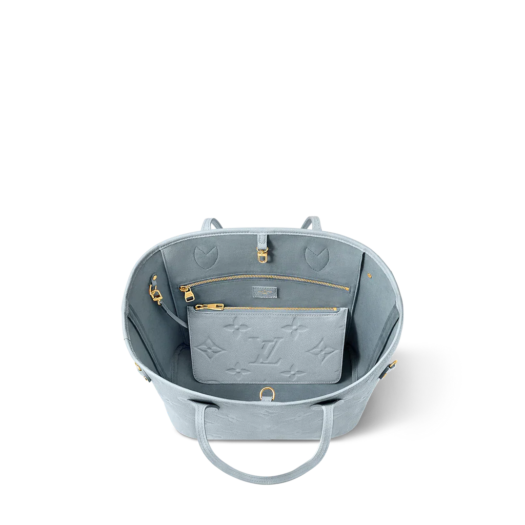 Louis Vuitton Neverfull MM Blue Hour Tote Bag product image 2, provided for visual reference and product detail review