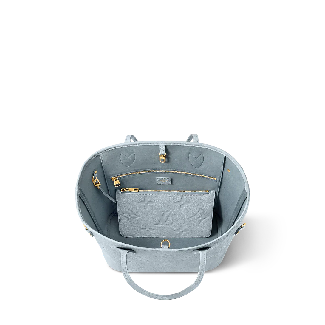 Louis Vuitton Neverfull MM Blue Hour Tote Bag product image 2, provided for visual reference and product detail review