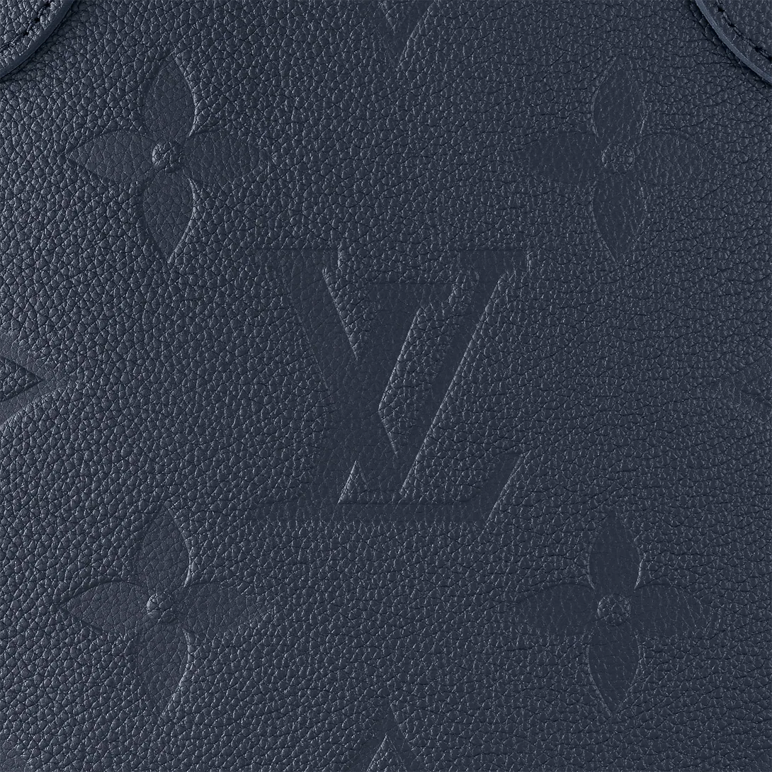 Louis Vuitton Neverfull MM Navy Blue Tote Bag product image 9, provided for visual reference and product detail review