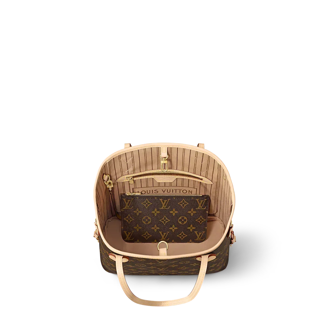 Louis Vuitton Neverfull PM Monogram Tote Bag product image 2, provided for visual reference and product detail review