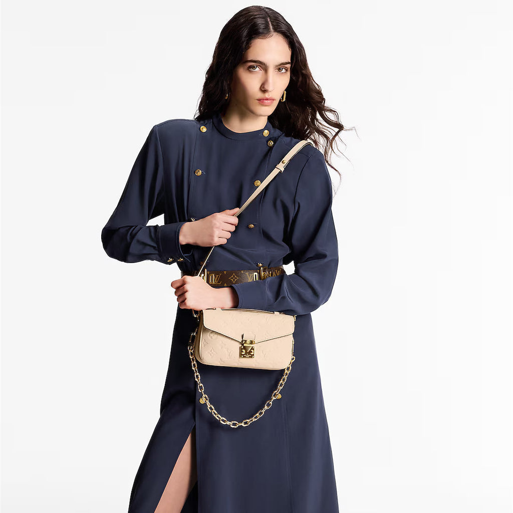 LV Pochette Métis East West Monogram Canvas Handle Crossbody Bag with Chain Strap and Leather Trim product image 7, provided