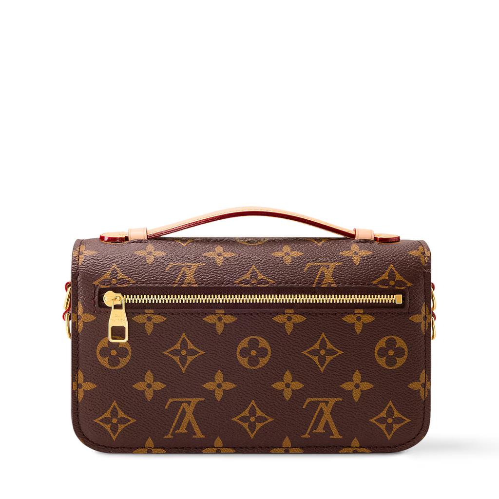LV Pochette Métis East West Monogram Canvas Handle Crossbody Bag with Chain Strap and Leather Trim product image 6, provided