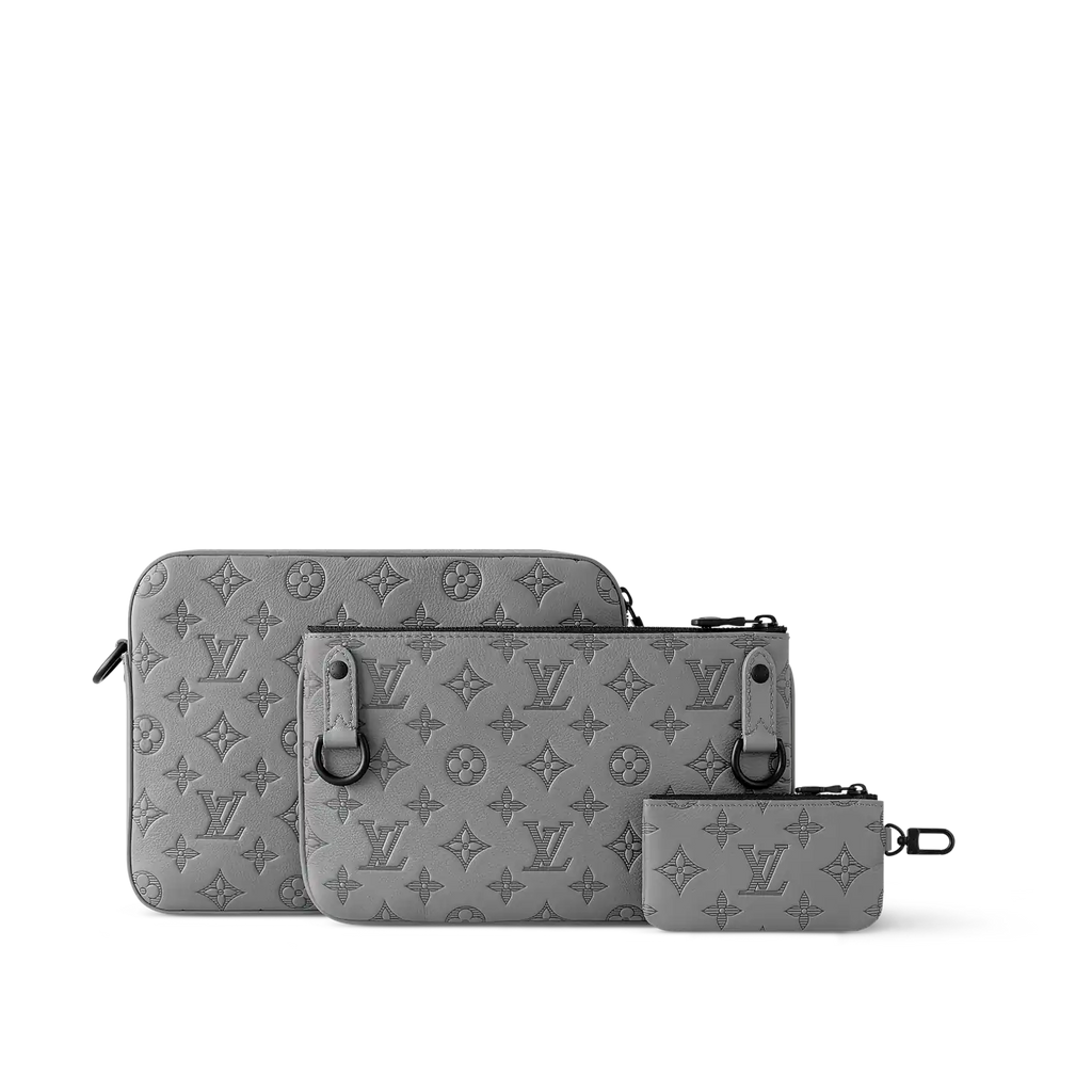 Louis Vuitton Trio Messenger Bag - Anthracite Gray product image 3, provided for visual reference and product detail review