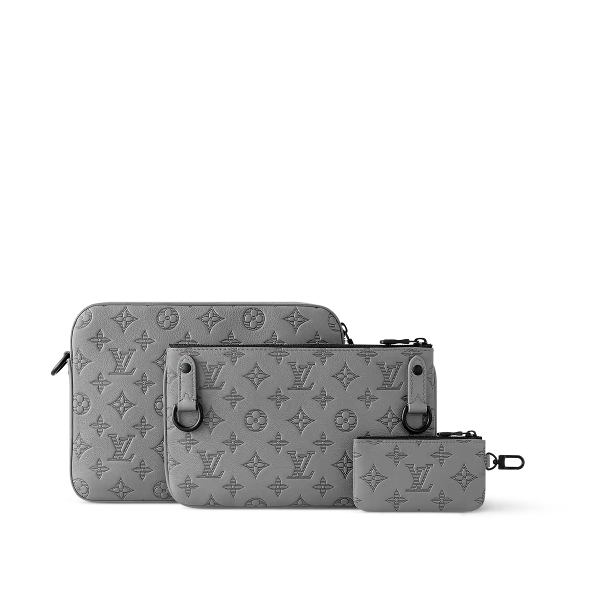 Louis Vuitton Trio Messenger Bag - Anthracite Gray product image 3, provided for visual reference and product detail review