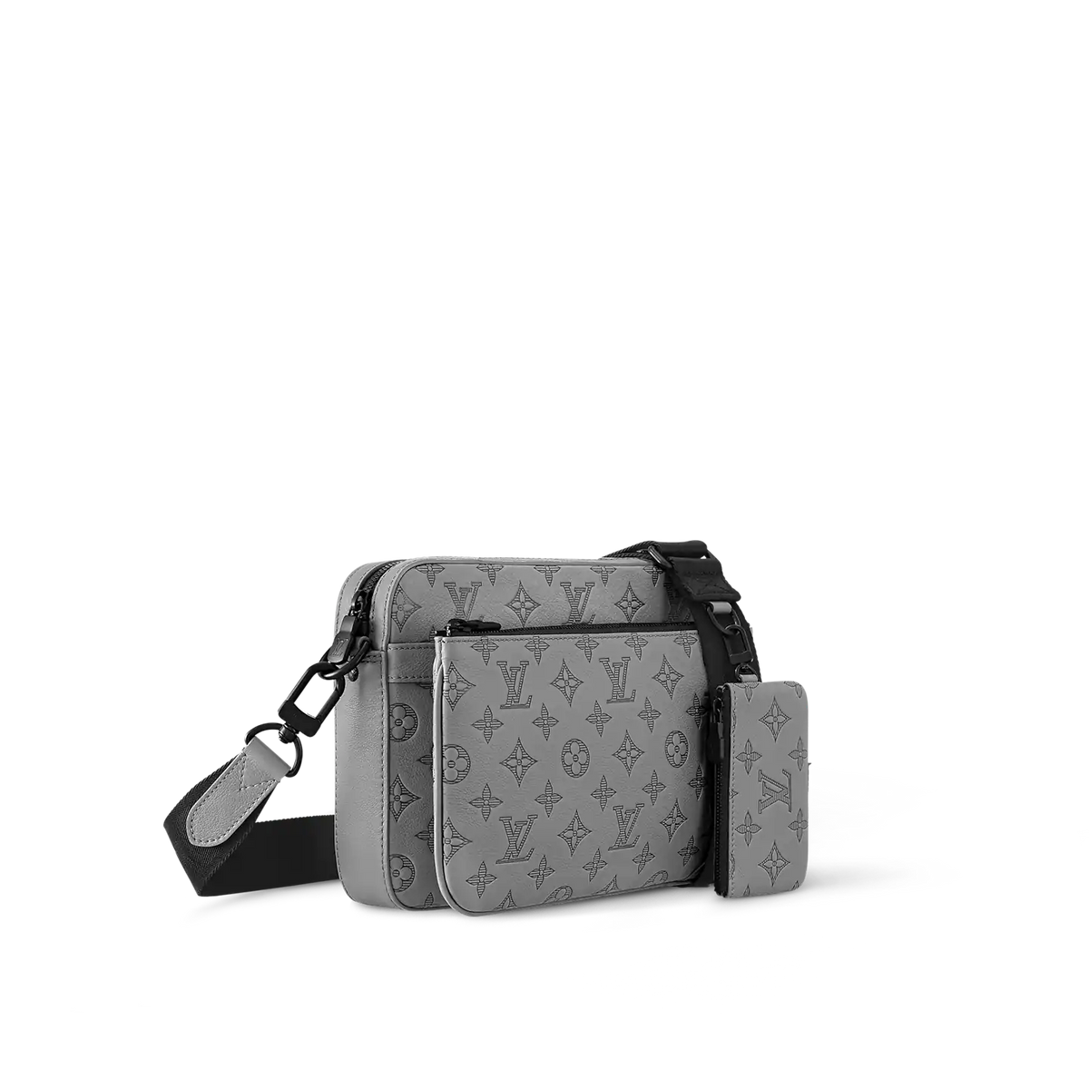 Louis Vuitton Trio Messenger Bag - Anthracite Gray product image 2, provided for visual reference and product detail review