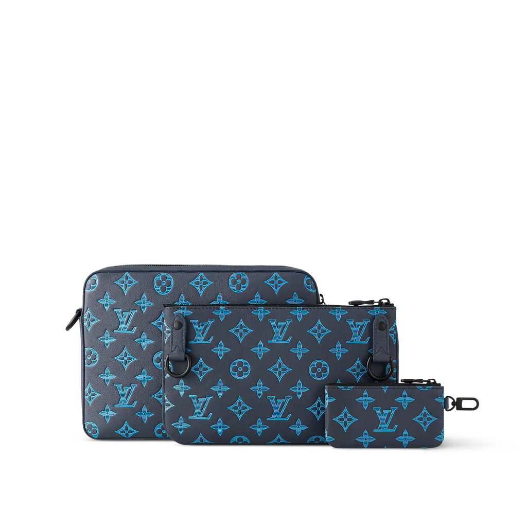 Louis Vuitton Trio Messenger Bag - Navy River Blue product image 3, provided for visual reference and product detail review