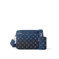 Trio Messenger Bag - Navy Blue product image 1, provided for visual reference and product detail review