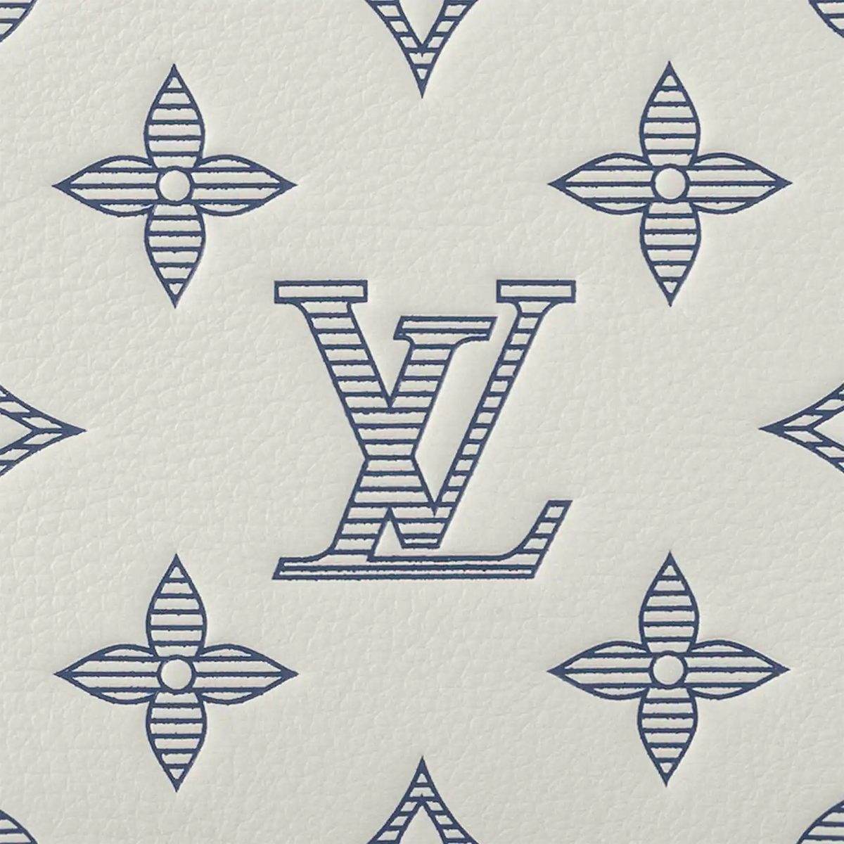 Louis Vuitton Trio Messenger Bag - White & Navy Blue product image 6, provided for visual reference and product detail review
