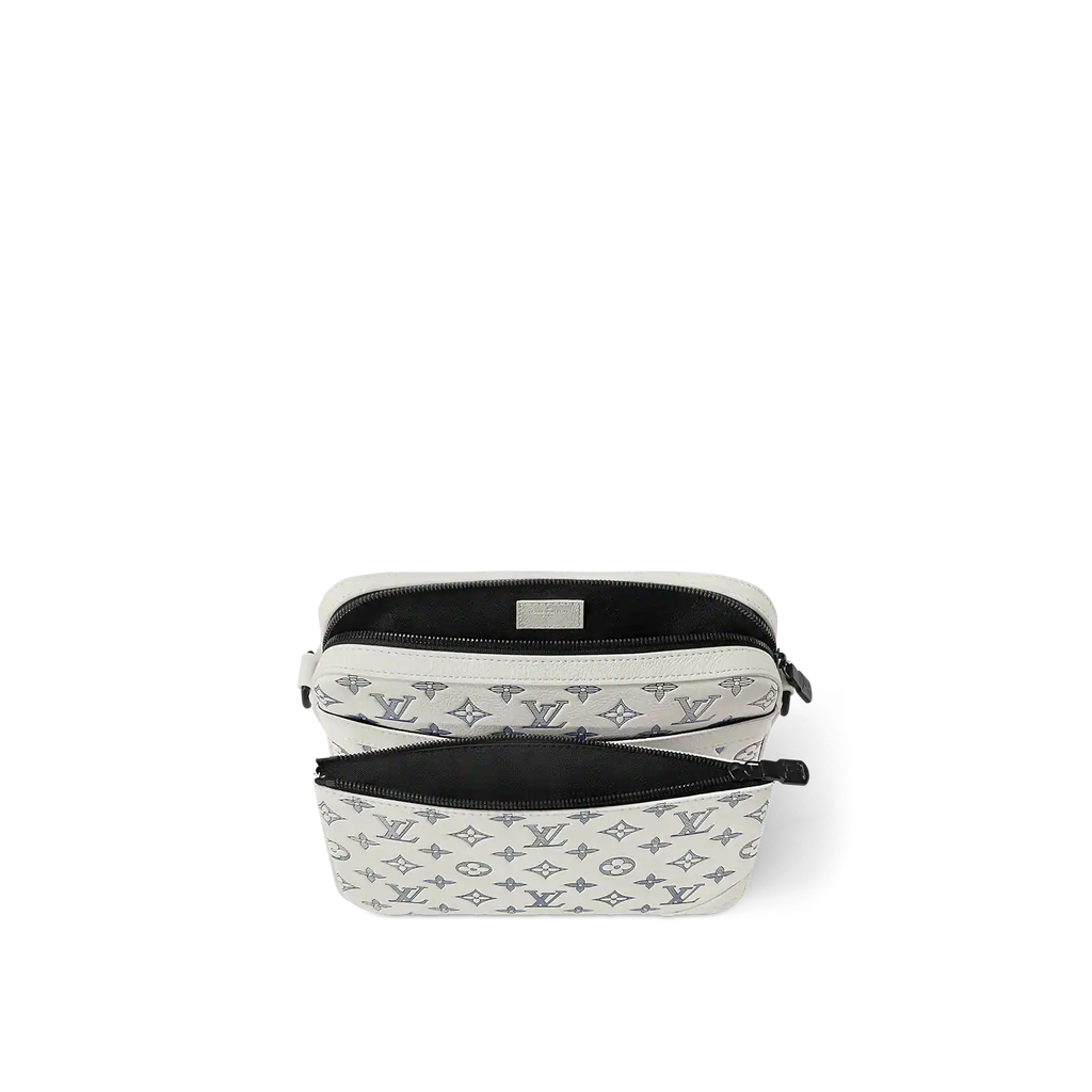 Louis Vuitton Trio Messenger Bag - White & Navy Blue product image 4, provided for visual reference and product detail review