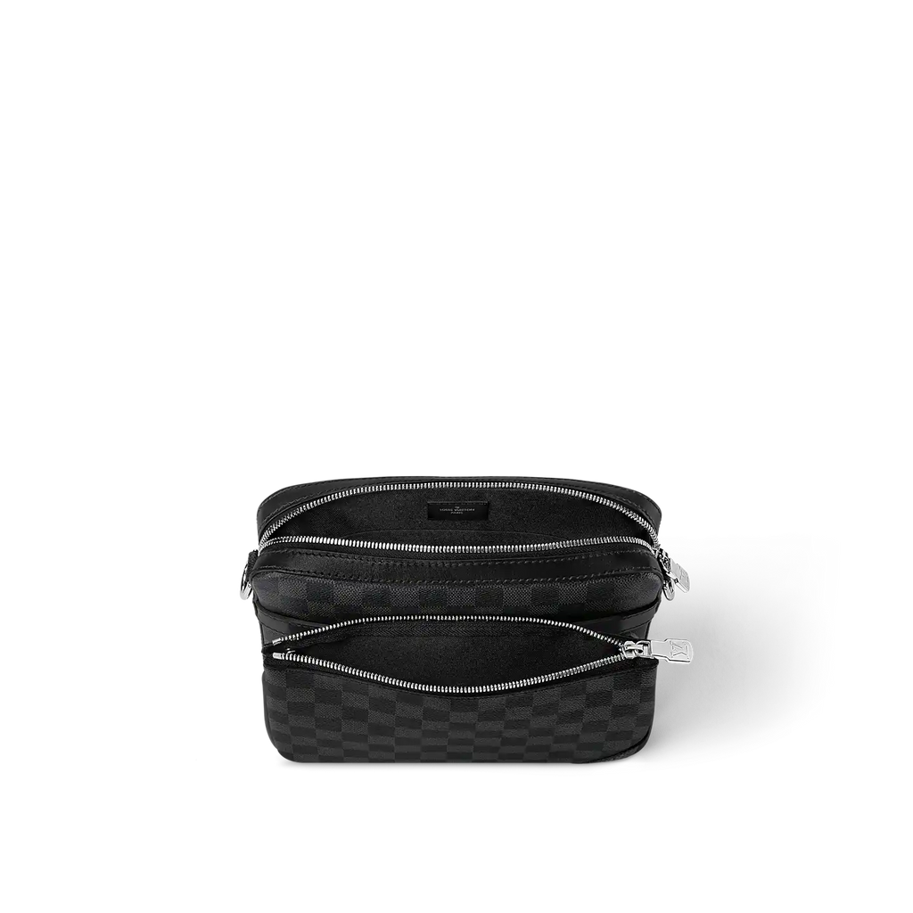 Trio Messenger Bag - Damier Graphite product image 3, provided for visual reference and product detail review