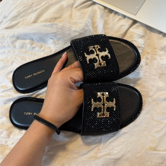 Tory Burch Everly Slide product image 1, provided for visual reference and product detail review