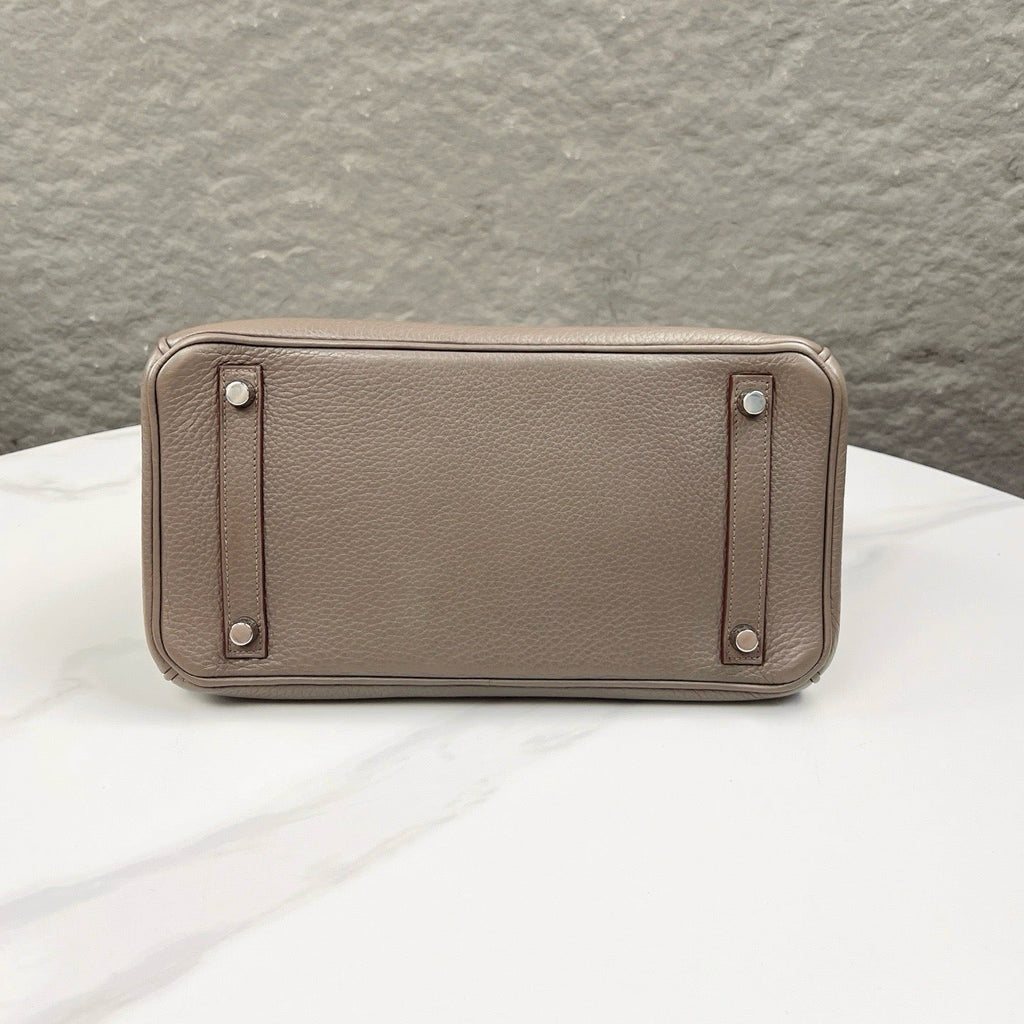 Hermes Birkin 30 Togo Leather Handbag - 8F Etain product image 4, provided for visual reference and product detail review