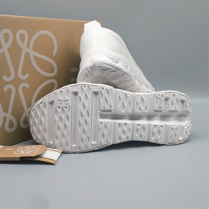 LOEWE x On Cloudtilt White Lifestyle Sneakers product image 2, provided for visual reference and product detail review