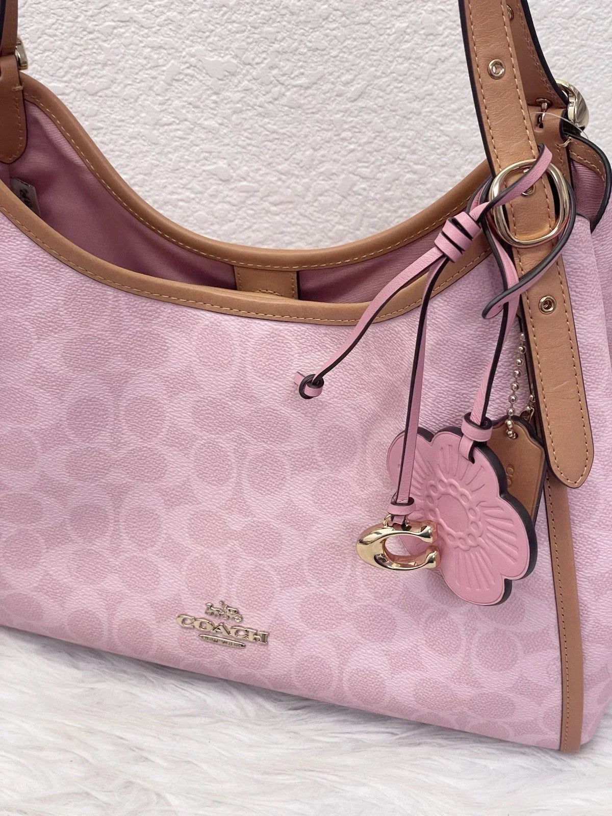 Coach Erin Shoulder Bag in Signature Canvas product image 2, provided for visual reference and product detail review