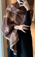 Louis Vuitton Monogram-Style Fringe Scarf product image 1, provided for visual reference and product detail review