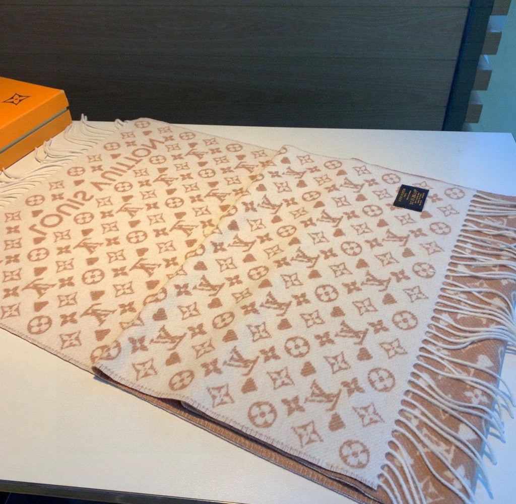 Louis Vuitton Reversible Monogram-Inspired Scarf product image 3, provided for visual reference and product detail review