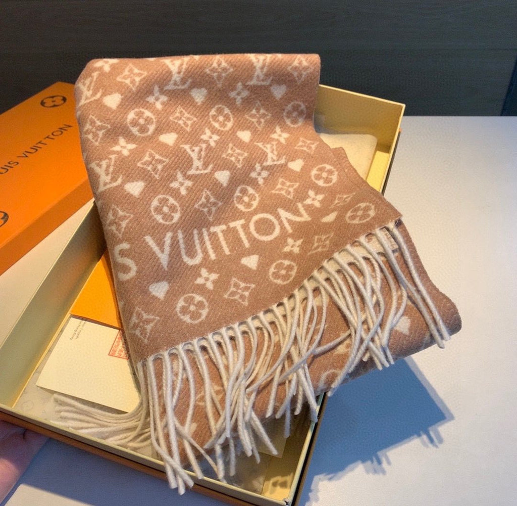 Louis Vuitton Reversible Monogram-Inspired Scarf product image 5, provided for visual reference and product detail review
