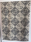 Loewe Taupe Graphic Motif Scarf product image 1, provided for visual reference and product detail review