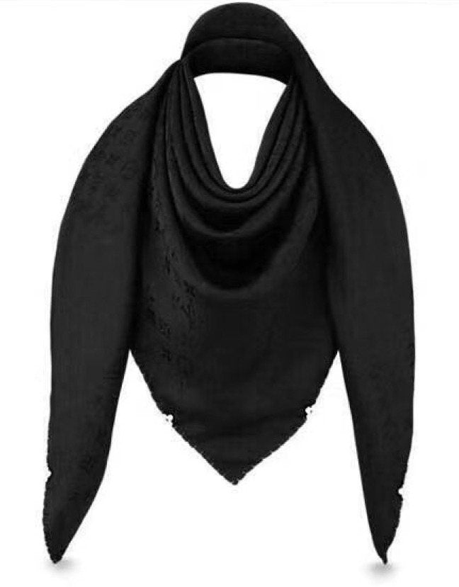 Black Draped Shoulder Wrap product image 1, provided for visual reference and product detail review