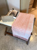 Louis Vuitton Wool Monogram Scarf with Framed Border product image 1, provided for visual reference and product detail review