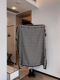 Dior Monogram Fringe Square Scarf product image 1, provided for visual reference and product detail review