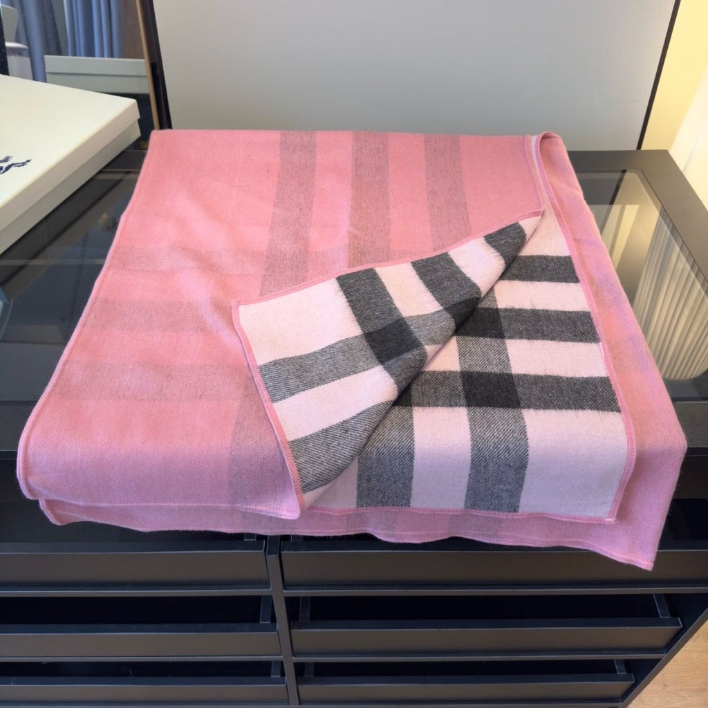 Burberry Reversible Color-Block Poncho product image 6, provided for visual reference and product detail review