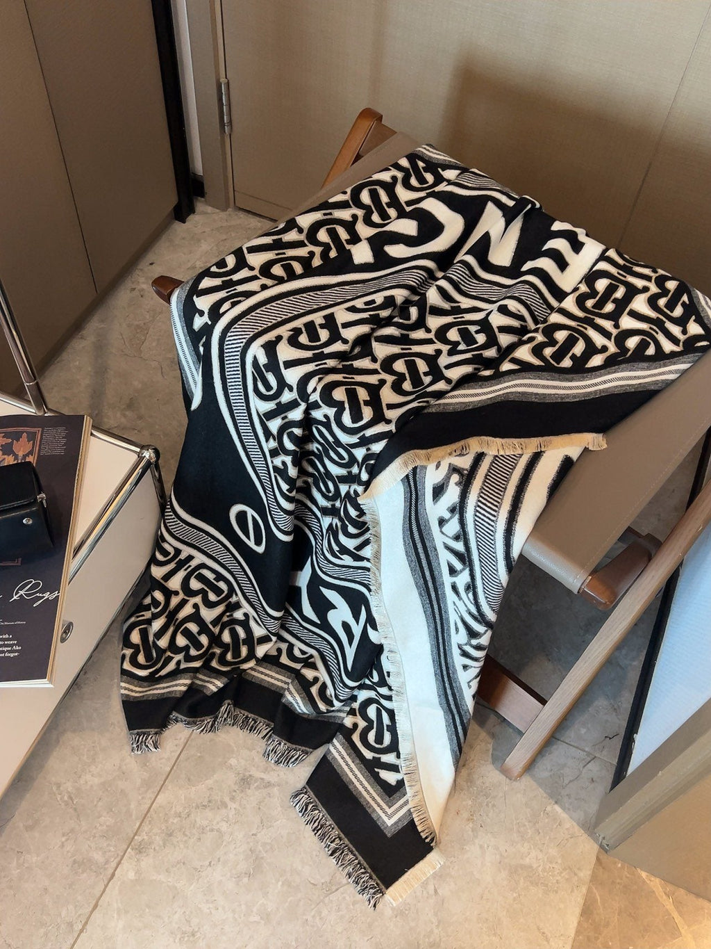 Burberry Graphic Square Scarf product image 15, provided for visual reference and product detail review