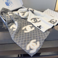 Chanel Grid Knit Scarf product image 1, provided for visual reference and product detail review