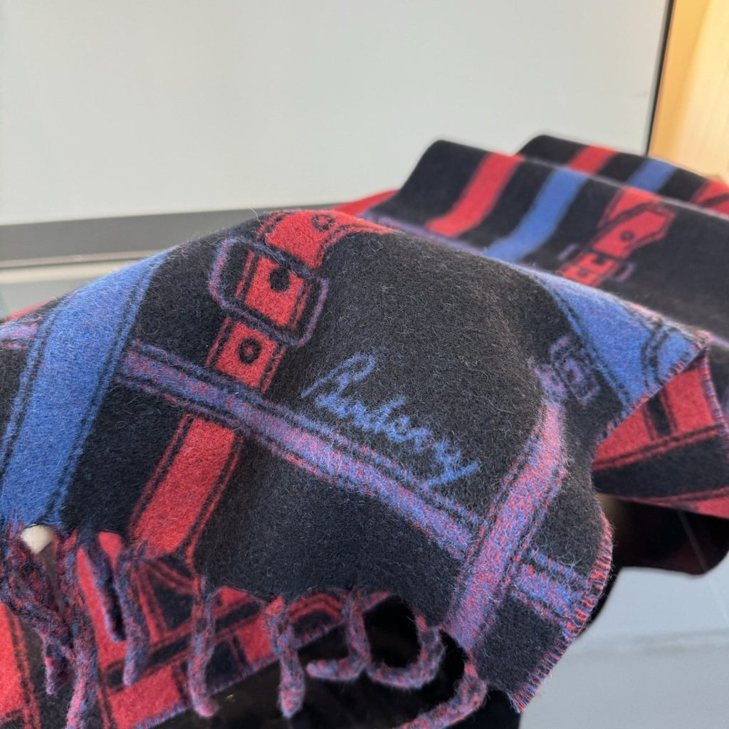 Burberry Geometric Fringed Scarf product image 15, provided for visual reference and product detail review