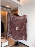 Louis Vuitton Starry Monogram Fringed Wrap product image 1, provided for visual reference and product detail review