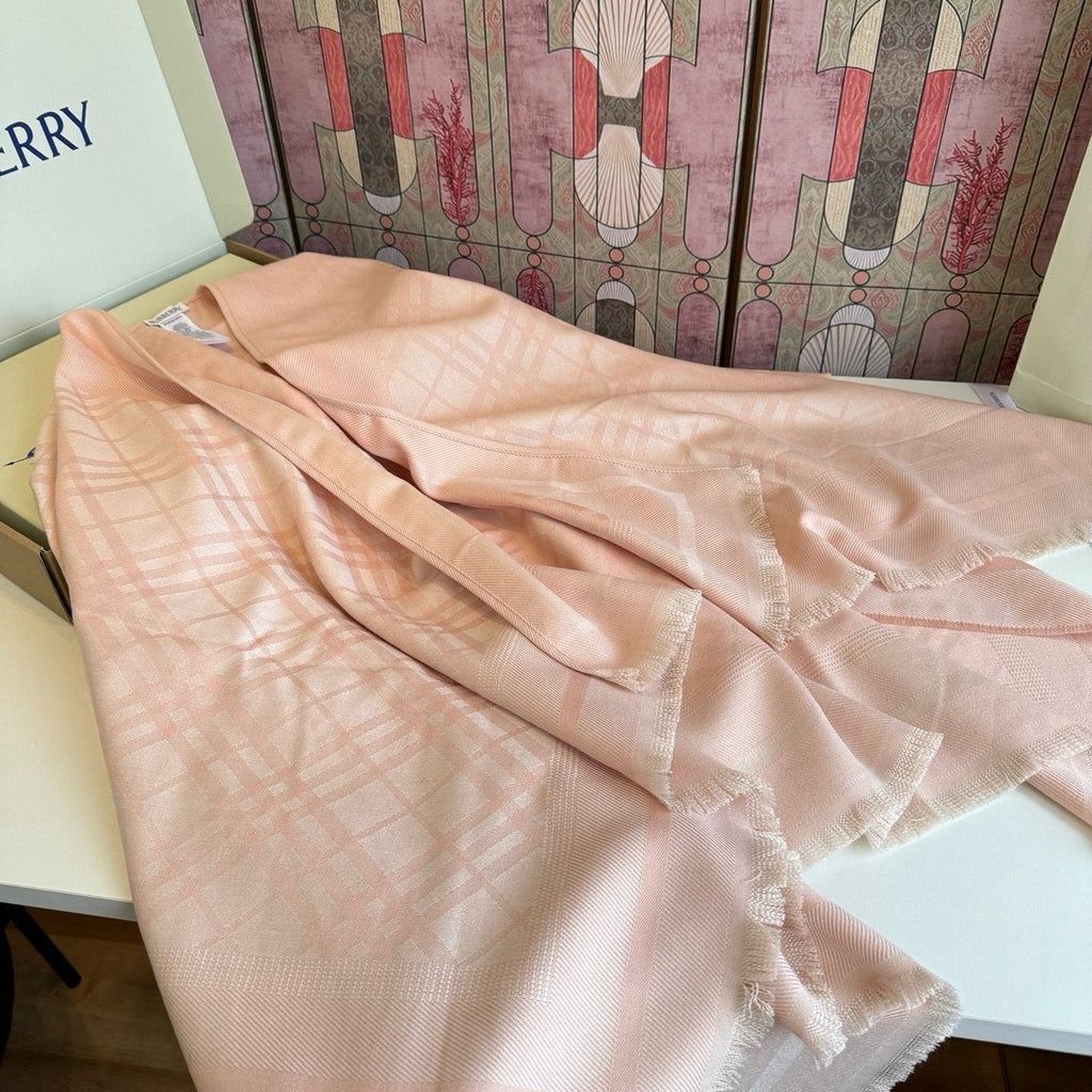 Burberry Fringed Woven Shawl product image 10, provided for visual reference and product detail review