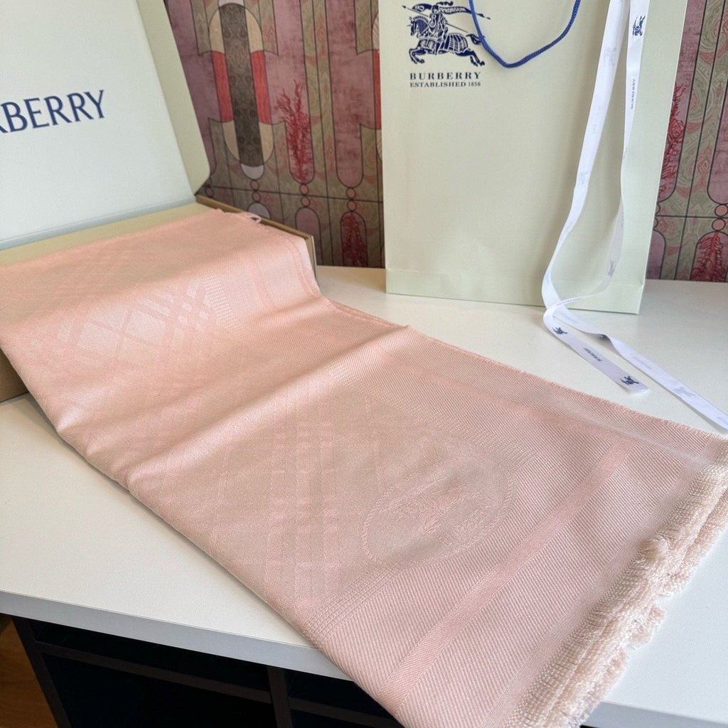 Burberry Fringed Woven Shawl product image 8, provided for visual reference and product detail review