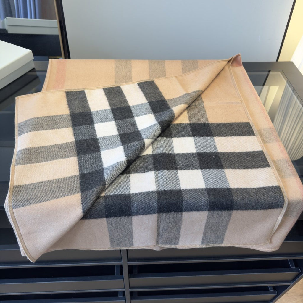 Burberry Reversible Plaid Poncho product image 8, provided for visual reference and product detail review