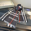 Burberry Bold Check Fringed Scarf - 110 x 200 cm product image 1, provided for visual reference and product detail review