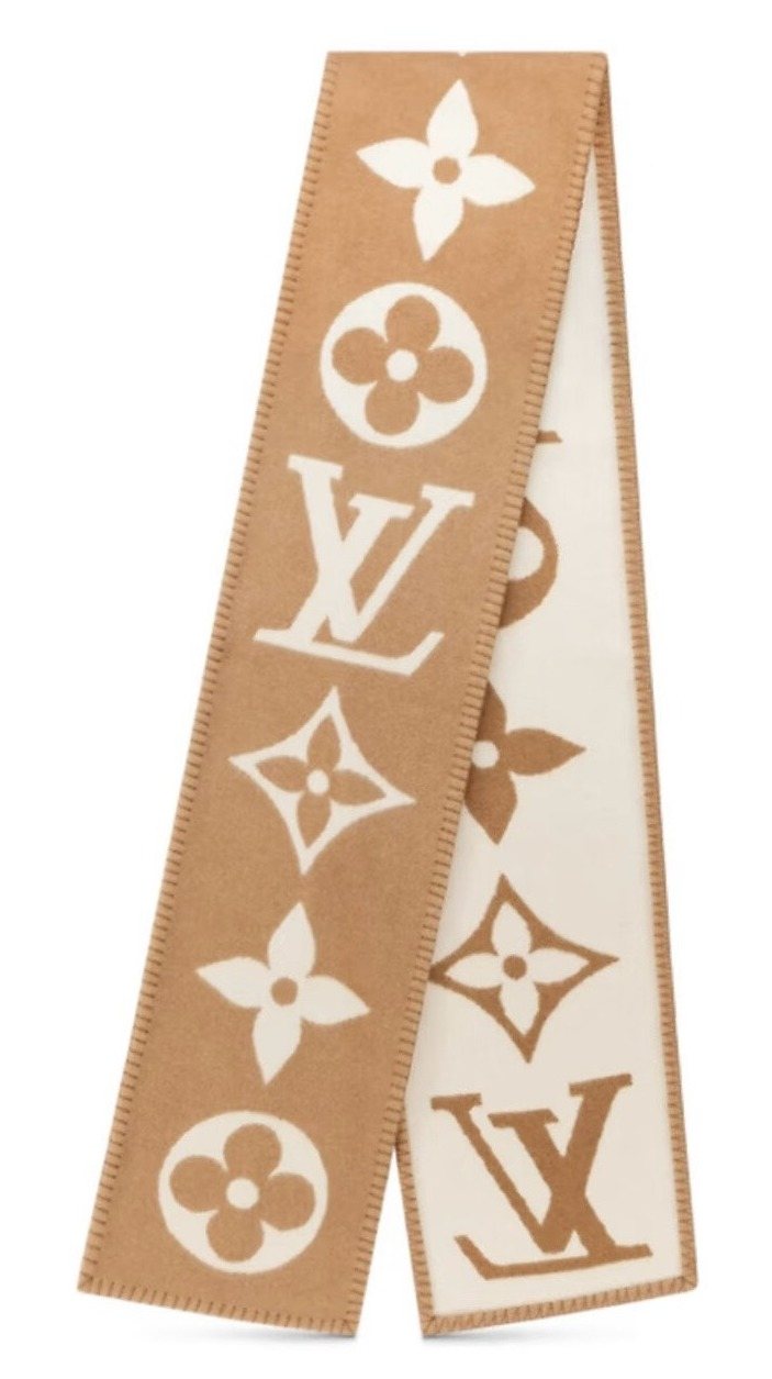 Louis Vuitton Oversized Monogram Fashion Scarf product image 1, provided for visual reference and product detail review