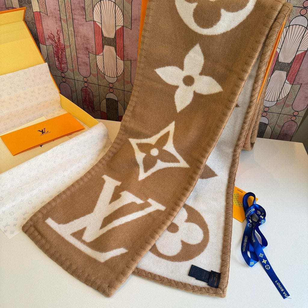 Louis Vuitton Oversized Monogram Fashion Scarf product image 14, provided for visual reference and product detail review