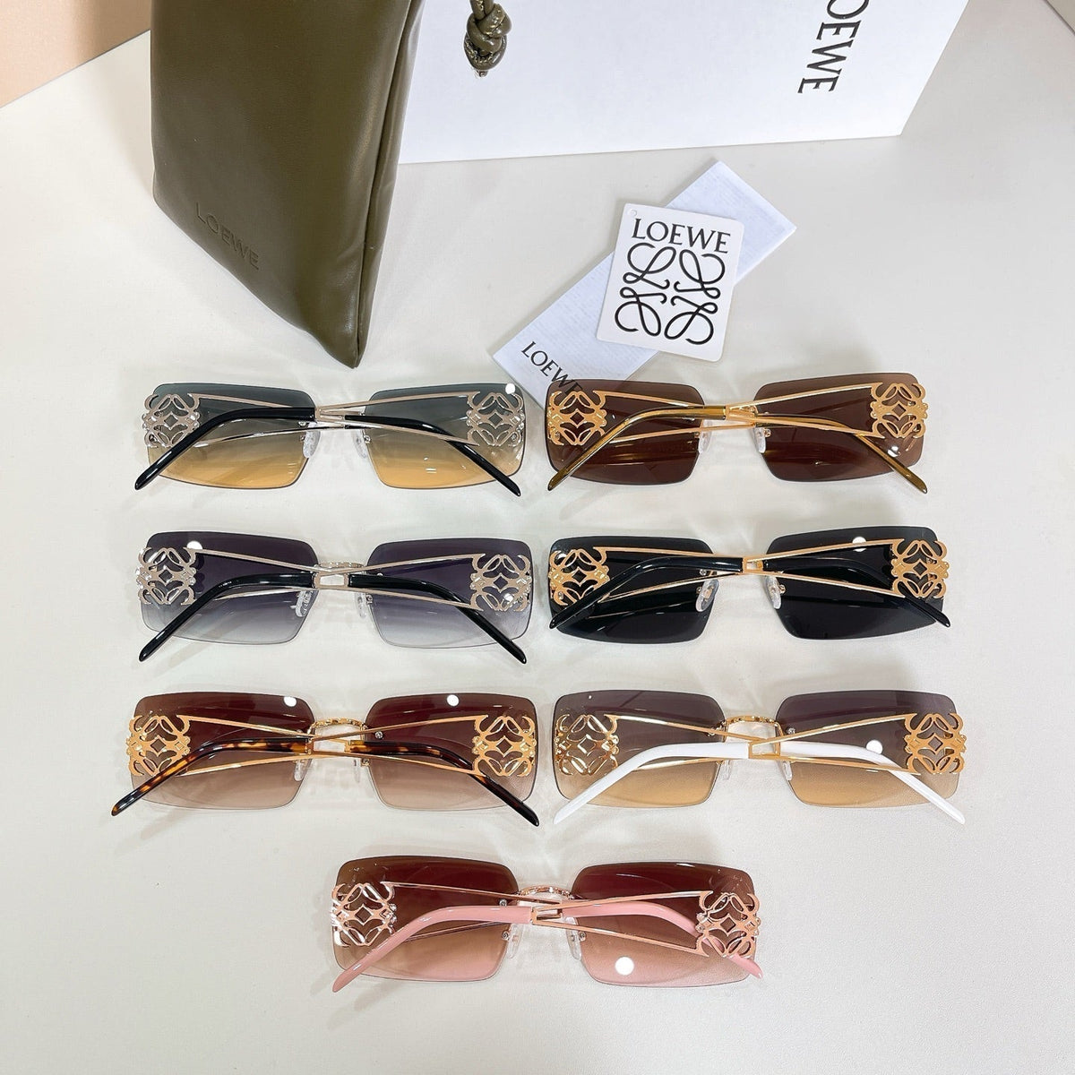 Loewe SLW104 Sunglasses product image 9, provided for visual reference and product detail review