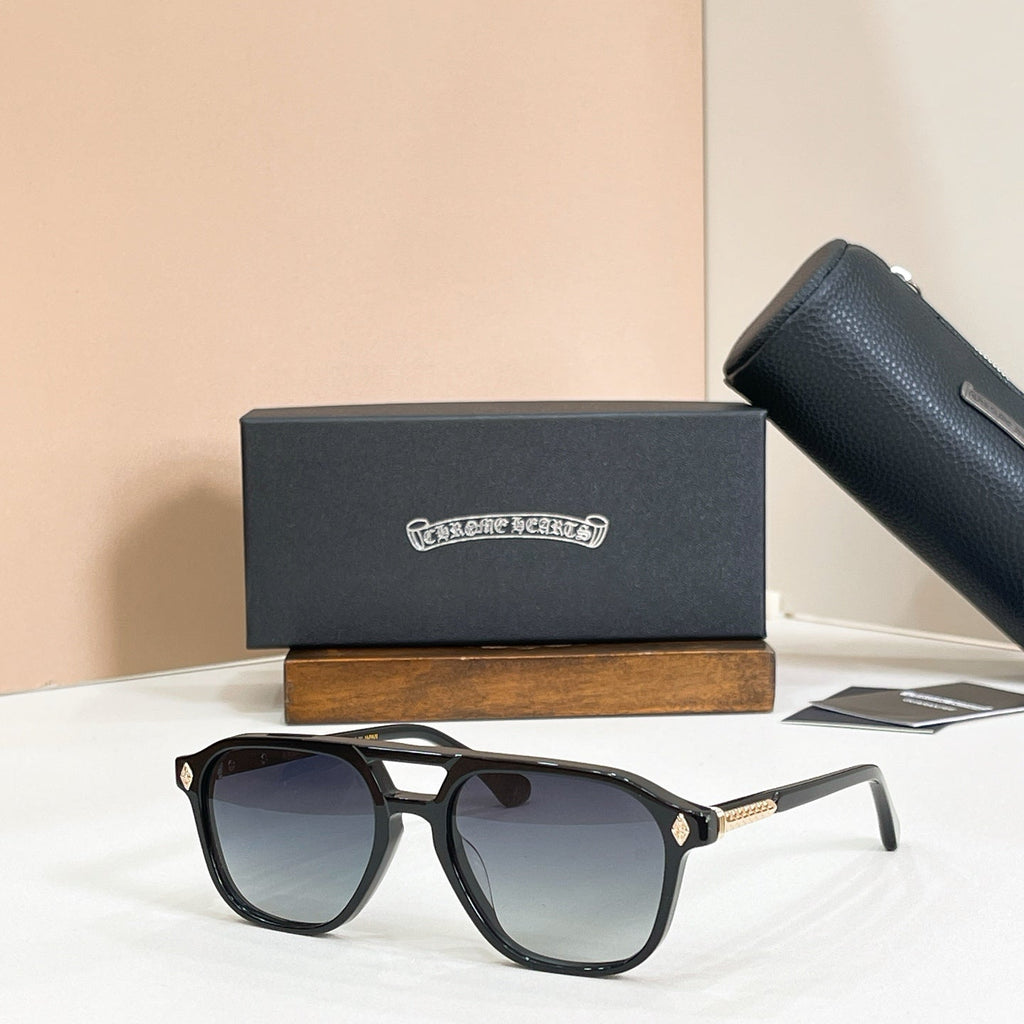 Chrome Hearts Zipher Sunglasses product image 2, provided for visual reference and product detail review